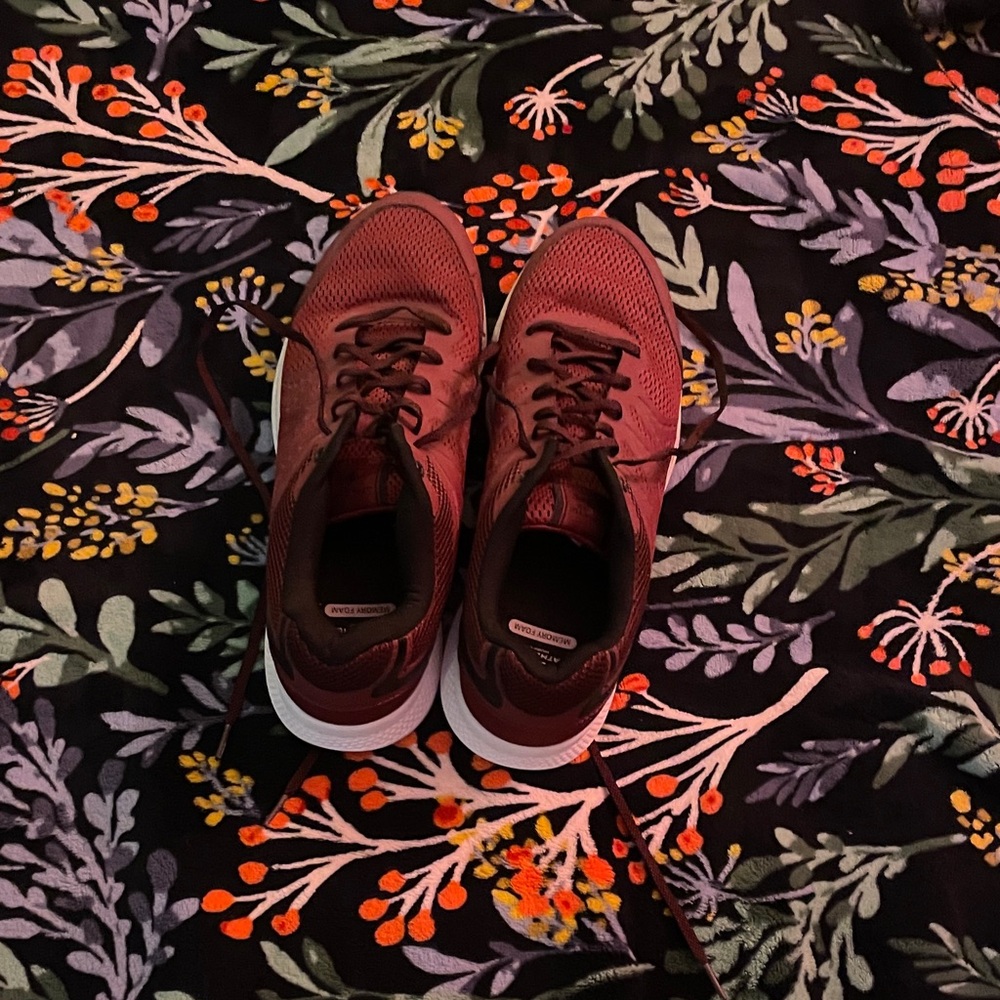Athletic Work’s Maroon Athletic Sneakers